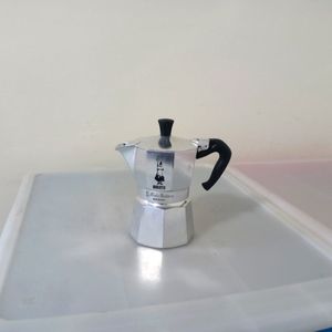 Silver Stovetop Espresso Maker